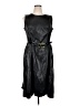 Halston 100% Polyurethane Black Cocktail Dress Size 16 - photo 1