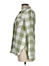 True Craft Checkered-gingham Green Long Sleeve Button-Down Shirt Size L - photo 5