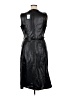 Halston 100% Polyurethane Black Cocktail Dress Size 16 - photo 2