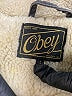 Obey 100% Cotton Gray Denim Jacket Size S - photo 6
