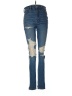 American Eagle Outfitters Graphic Blue Jeans Size 8L - photo 1