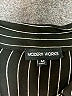 Assorted Brands Stripes Black Short Sleeve Blouse Size M - photo 7