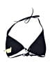 MICHAEL Michael Kors Solid Blue Black Swimsuit Top Size 8 - photo 2