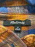 Madewell Plaid Orange Long Sleeve Button-Down Shirt Size M - photo 7