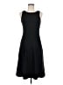 Theory Solid Black Cocktail Dress Size 6 - photo 1