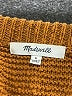 Madewell 100% Cotton Brown Pullover Sweater Size S - photo 7