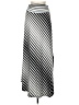 Bobeau Chevron-herringbone Silver Formal Skirt Size M - photo 1