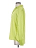 Maison d' Amelie Solid Green Long Sleeve Blouse Size S - photo 5
