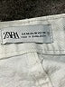 Zara White Denim Shorts Size 10 - photo 3