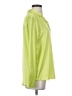 Maison d' Amelie Solid Green Long Sleeve Blouse Size S - photo 4