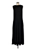 Heartstring Solid Black Casual Dress Size M - photo 2