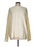 Pink Lily 100% Acrylic Ivory Pullover Sweater Size L - photo 1