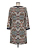 J.Crew 100% Silk Paisley Blue Casual Dress Size 2 - photo 2