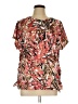 BonWorth Red Short Sleeve Blouse Size L - photo 1