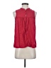 Maurices 100% Rayon Red Sleeveless Blouse Size S - photo 1