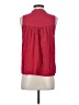 Maurices 100% Rayon Red Sleeveless Blouse Size S - photo 2