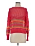 525 America 100% Cotton Color Block Red Pullover Sweater Size XS - photo 1