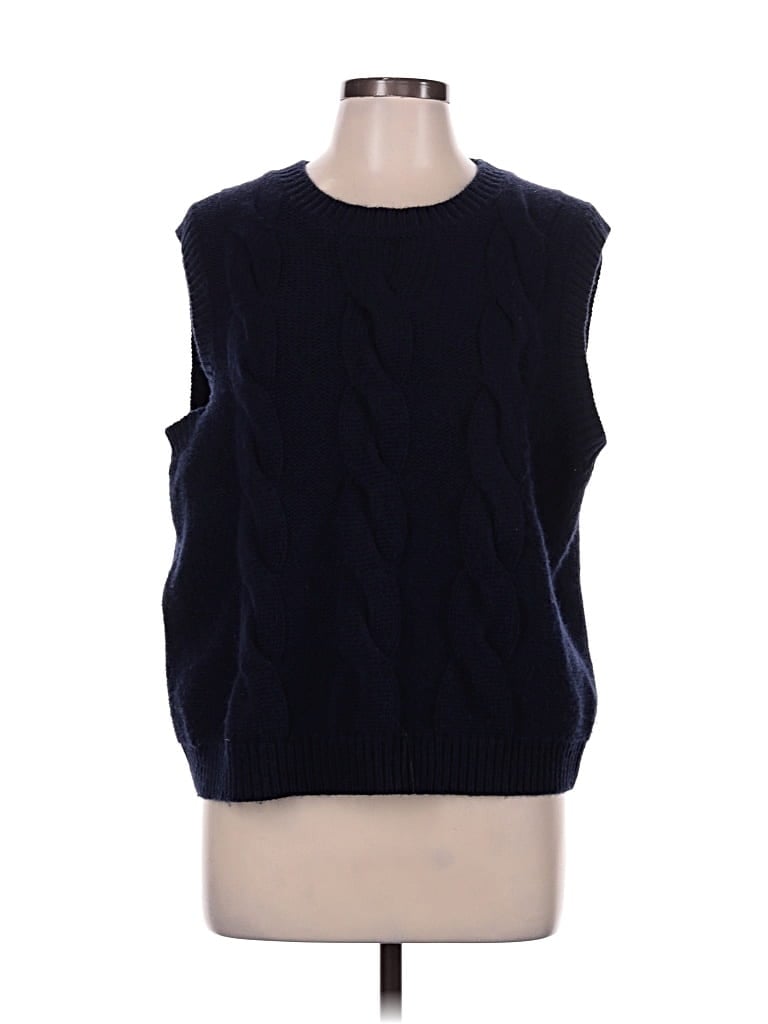 Pre-owned Boden Sweater Vest In Blue