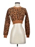 Altar'd State Animal Print Brown Pullover Sweater Size XS - photo 1