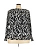 G by Giuliana Rancic 100% Polyester Silver Long Sleeve Blouse Size 2X - photo 1