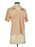Assorted Brands Tan Short Sleeve Blouse Size S - photo 1