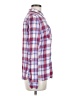 Gap Outlet 100% Cotton Plaid Red Long Sleeve Button-Down Shirt Size M - photo 4