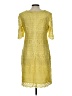 Studio One 100% Polyester Yellow Casual Dress Size 12 - photo 2
