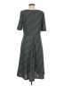 Sandra Darren Argyle Gray Casual Dress Size 12 - photo 2