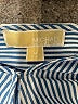 MICHAEL Michael Kors Stripes Blue Long Sleeve Blouse Size M - photo 7