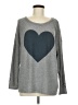 Chaser Hearts Gray Long Sleeve T-Shirt Size L - photo 1