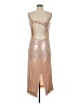 Bardot Metallic Tan Cocktail Dress Size 6 - photo 2