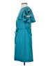 Calvin Klein Solid Teal Casual Dress Size 4 - photo 5