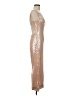 Bardot Metallic Tan Cocktail Dress Size 6 - photo 4