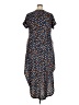 Unbranded Print Blue Casual Dress Size 2X - photo 2