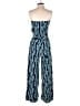Escapada Graphic Blue Jumpsuit Size XS - photo 2