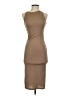 Forever 21 Solid Tan Cocktail Dress Size XS - photo 1