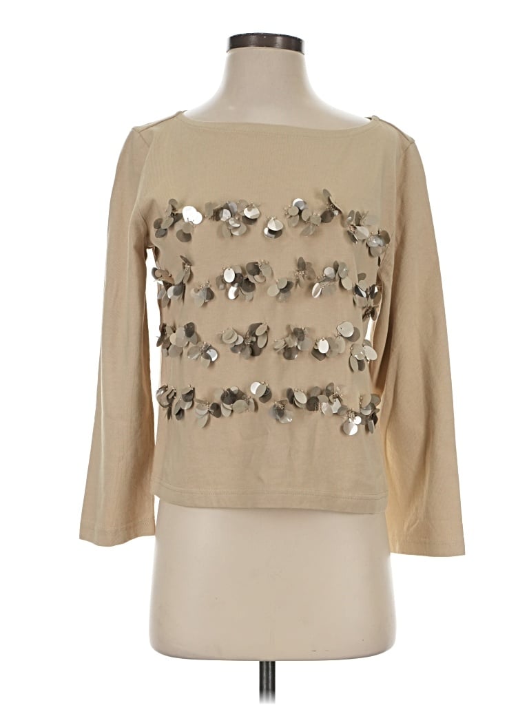 Pre-owned Jcrew Pullover Sweater In Tan