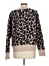 Ann Taylor Animal Print Tan Pullover Sweater Size L - photo 2