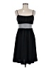 Wrapper Color Block Black Casual Dress Size M - photo 1