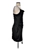 Aqua Solid Black Cocktail Dress Size S - photo 4