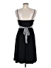 Wrapper Color Block Black Casual Dress Size M - photo 2