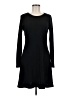 Gap Solid Black Casual Dress Size M - photo 1
