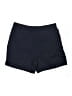 Ann Taylor LOFT 100% Polyester Solid Blue Shorts Size 14 (petite) - photo 2