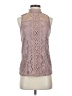 Cable & Gauge Pink Sleeveless Blouse Size S - photo 1