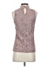 Cable & Gauge Pink Sleeveless Blouse Size S - photo 2