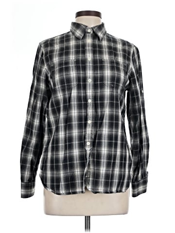 Lauren Jeans Co. Long Sleeve Button-Down Shirt (view 1)