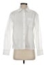 Talbots 100% Cotton Solid White Long Sleeve Button-Down Shirt Size S - photo 1