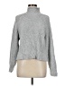 American Eagle Outfitters Tweed Gray Turtleneck Sweater Size M - photo 1