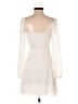 Wilfred 100% Polyester Solid Ivory Cocktail Dress Size 0 - photo 2