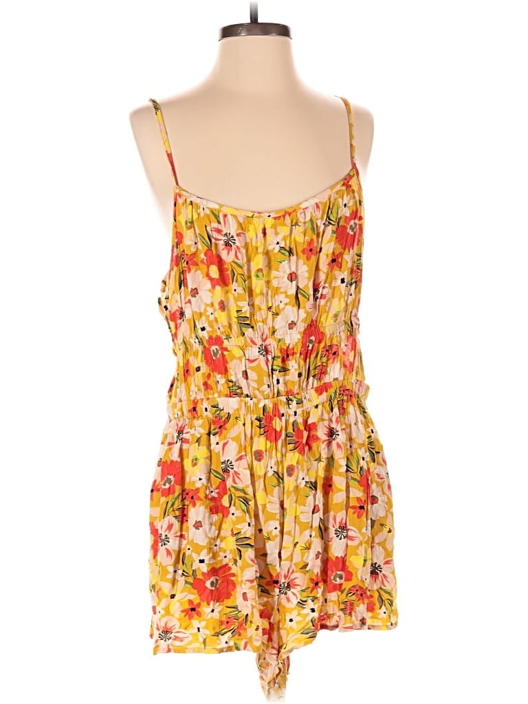 Pre-owned Arizona Jean Company Romper In Yellow